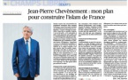 Jean-Pierre Chevènement: mon plan pour construire l'islam de France