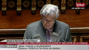 Débat sur le désarmement et la non-prolifération nucléaire au Sénat, 23 mars 2010