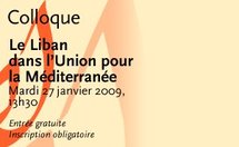 Jean-Pierre Chevènement invité du colloque Le Liban dans l'union pour la méditerranée