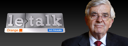 Jean-Pierre Chevènement invité du Talk Orange Le Figaro vendredi 30 octobre