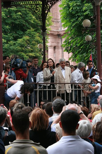 Ségolène Royal a apporté un soutien franc et ferme à la candidature de Jean-Pierre Chevènement dans la seconde circonscription du Territoire de Belfort