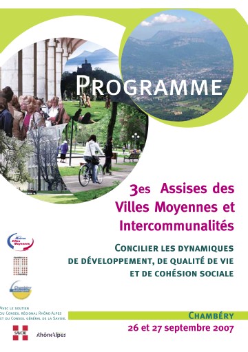 Jean-Pierre Chevènement invité des 3ème Assises des villes moyennes jeudi 27 septembre