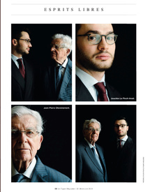 Entretien de Jean-Pierre Chevènement et de Joachim Le Floch-Imad au Figaro Magazine : 
