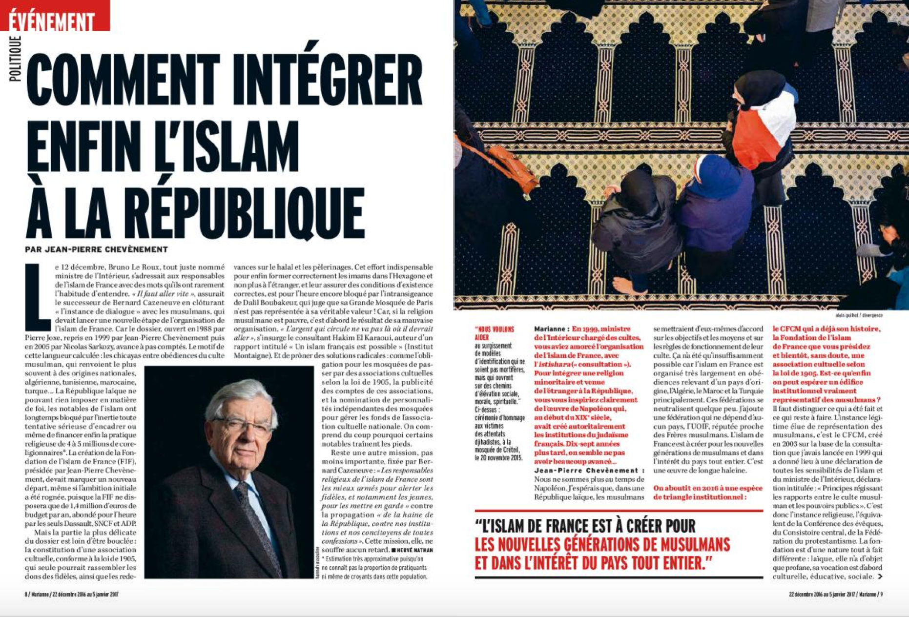 Comment intégrer enfin l'islam à la République Comment intégrer enfin l'islam à la République