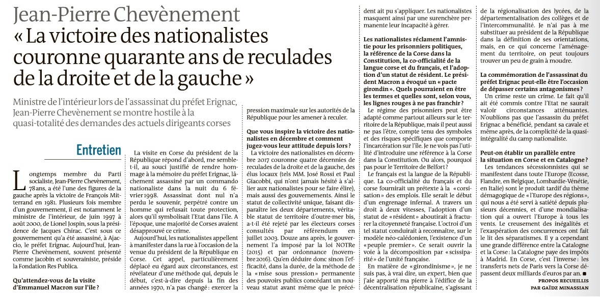 "La victoire des nationalistes couronne quatre décennies de reculades de la droite et de la gauche"