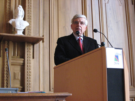 Jean-Pierre Chevènement au Conseil national du MRC, 6 avril 2008