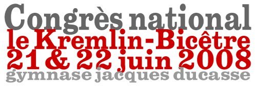 Congrès du MRC des 21 et 22 juin