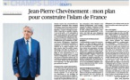 Jean-Pierre Chevènement: mon plan pour construire l'islam de France