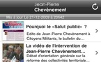 Téléchargez l'application iPhone de Jean-Pierre Chevènement