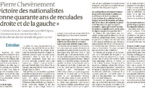 "La victoire des nationalistes couronne quatre décennies de reculades de la droite et de la gauche"