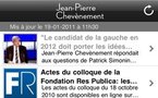 Mettez à jour l'application iPhone de Jean-Pierre Chevènement et lisez un extrait de "La France est-elle finie?"