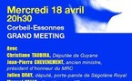 Jean-Pierre Chevènement en meeting à Corbeil-Essonnes mercredi 18 avril à 20h30