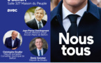 Meeting de soutien à Emmanuel Macron à Belfort